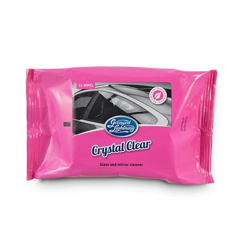 Greased Lightning Crystal Clear Wipes